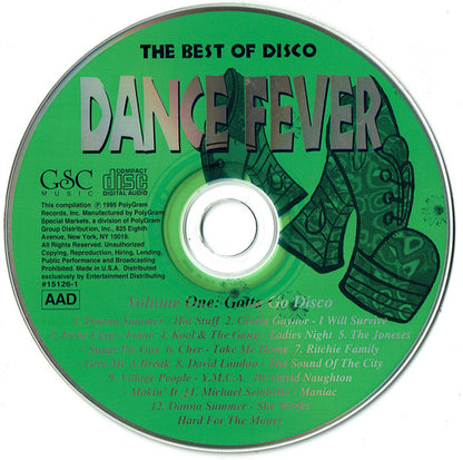 Various : Dance Fever - The Best Of Disco (3xCD, Comp)
