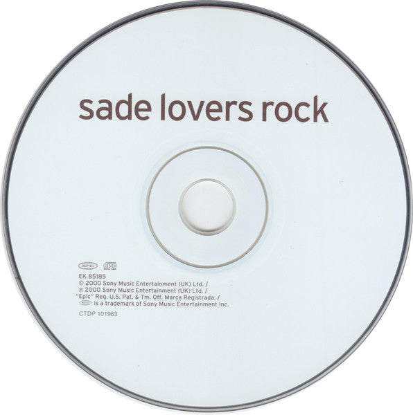 Sade : Lovers Rock (CD, Album, Son)