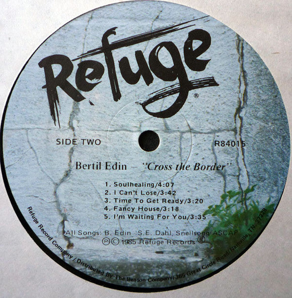 Bertil Edin : Cross The Border (LP)