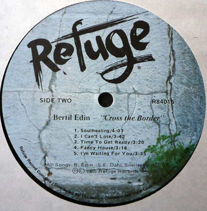 Bertil Edin : Cross The Border (LP)