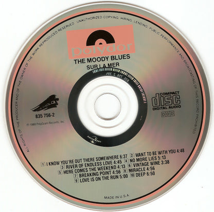 The Moody Blues : Sur La Mer (CD, Album)