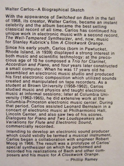 Various : Stanley Kubrick's A Clockwork Orange (LP, Album, RP, Pit)