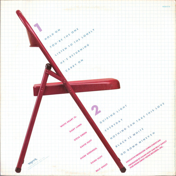 White Heart : White Heart (LP, Album, Mon)