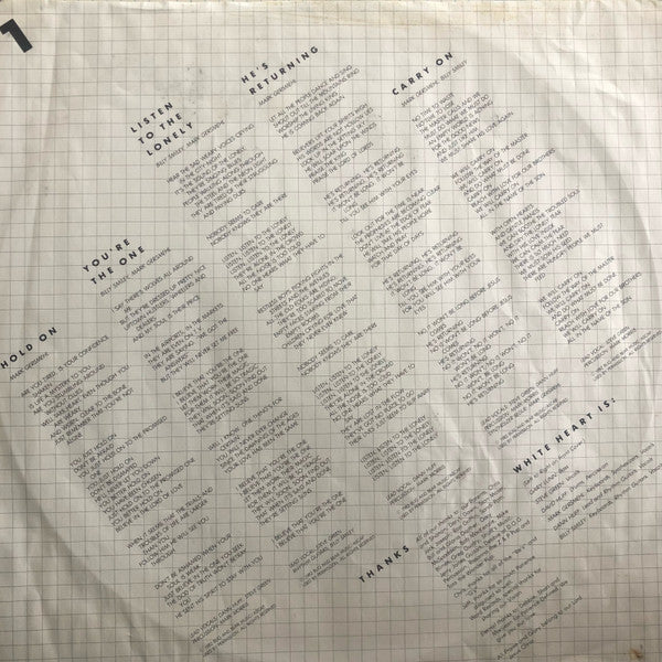 White Heart : White Heart (LP, Album, Mon)