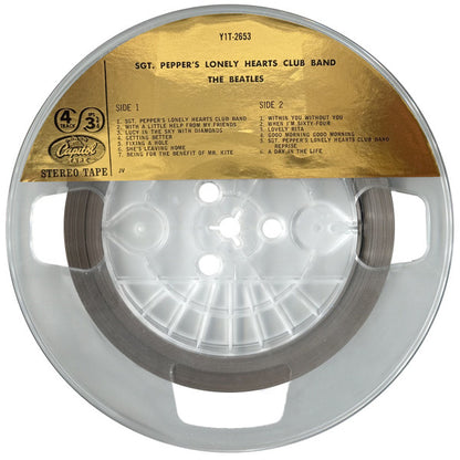 The Beatles : Sgt. Pepper's Lonely Hearts Club Band (Reel, 4tr Stereo, 7" Reel, Album)