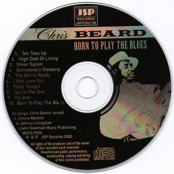Chris Beard (2) : Born To Play The Blues (CD, Album)