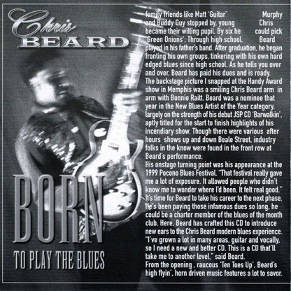 Chris Beard (2) : Born To Play The Blues (CD, Album)