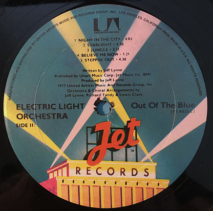 Electric Light Orchestra : Out Of The Blue (2xLP, Album, Pit)