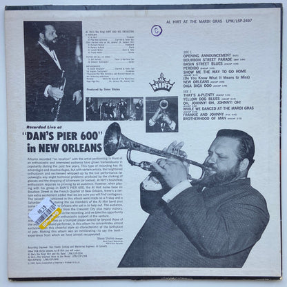 Al Hirt : At The Mardi Gras (LP, Album, Mono, Ind)