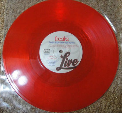 Live : 1998 Friends Of Live Holiday Gift (10", Ltd, red)