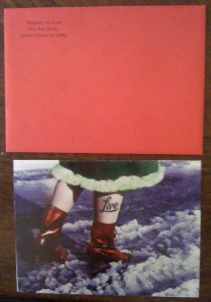 Live : 1998 Friends Of Live Holiday Gift (10", Ltd, red)