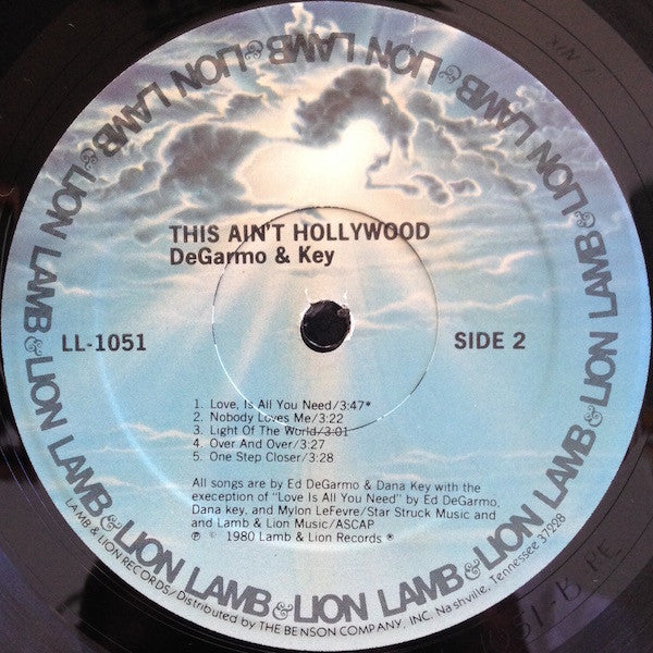 DeGarmo & Key : This Ain't Hollywood (LP, Album)