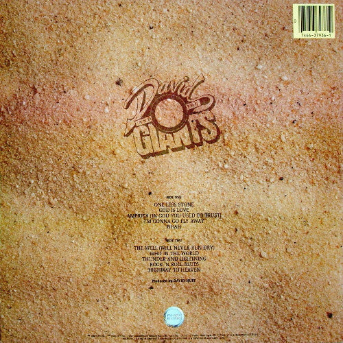David And The Giants* : David And The Giants (LP, Album, Ter)