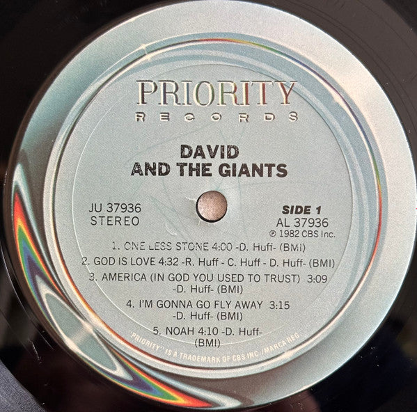 David And The Giants* : David And The Giants (LP, Album, Ter)