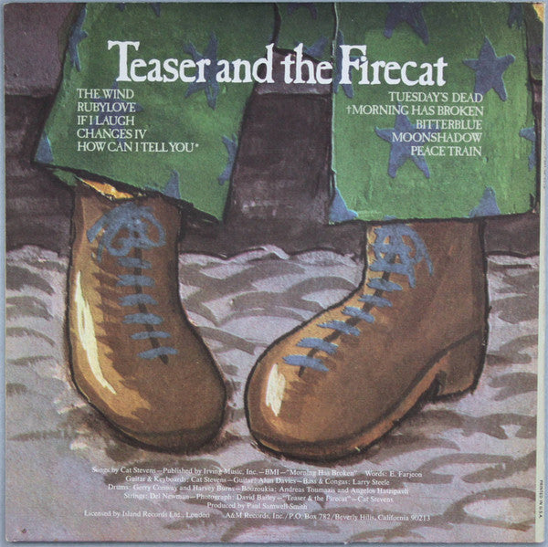Cat Stevens : Teaser And The Firecat (LP, Album)