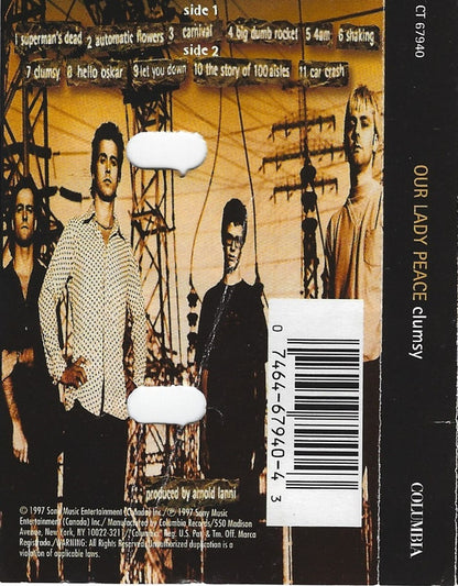 Our Lady Peace : Clumsy (Cass, Album)