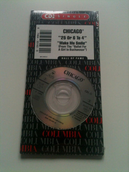 Chicago (2) : 25 or 6 to 4 / Make Me Smile (CD, Mini, Single)