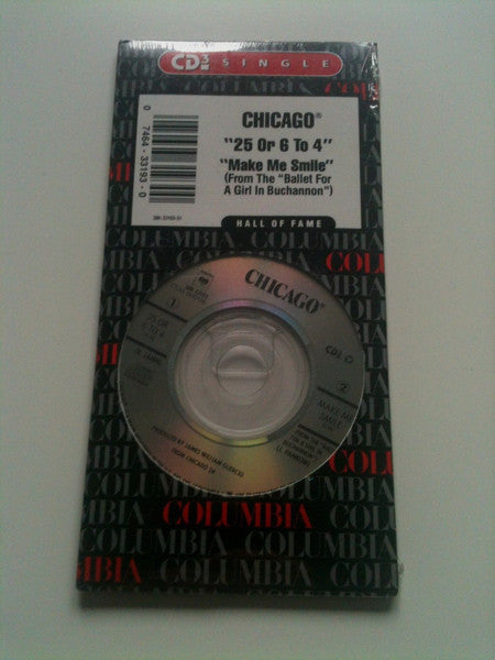 Chicago (2) : 25 or 6 to 4 / Make Me Smile (CD, Mini, Single)
