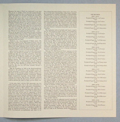 Bach*, Sviatoslav Richter : The Well-Tempered Clavier, Book 1 (3xLP, Album, Win + Box)