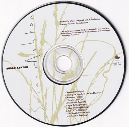 Susan Ashton : Susan Ashton (CD, Album)