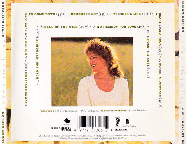 Susan Ashton : Susan Ashton (CD, Album)