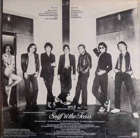 Sniff 'n' the Tears : Fickle Heart (LP, Album, SP)