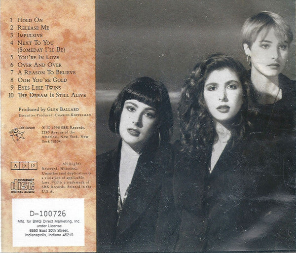 ウィルソン　フィリップス　Wilson Phillips サイン入りポラロイド ウィルソン フィリップス Wilson Phillips サイン入りポラロイド