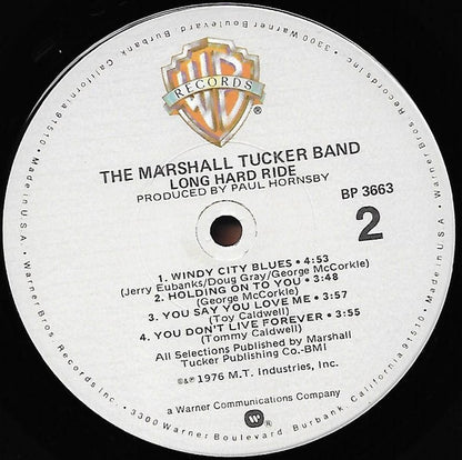 The Marshall Tucker Band : Long Hard Ride (LP, Album, RE)