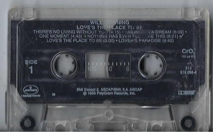 Will Downing : Love's The Place To Be (Cass, Album, Dol)