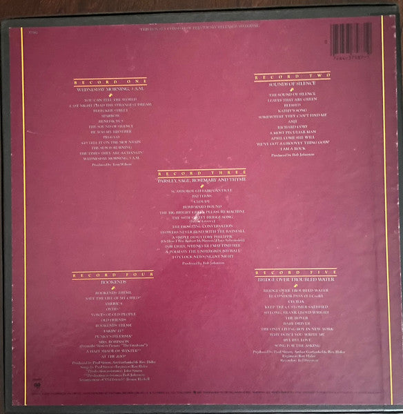 Simon & Garfunkel : Collected Works (5xLP, Album, Car + Box, Comp)