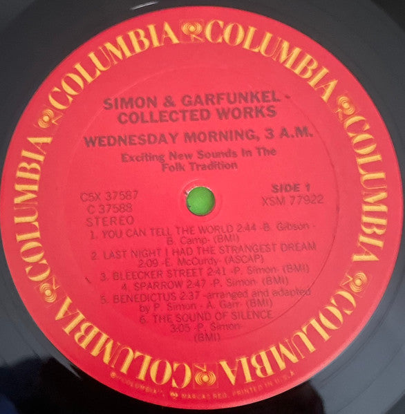 Simon & Garfunkel : Collected Works (5xLP, Album, Car + Box, Comp)