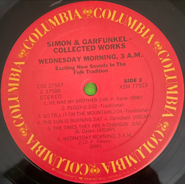 Simon & Garfunkel : Collected Works (5xLP, Album, Car + Box, Comp)