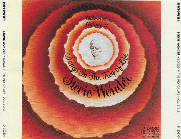 Stevie Wonder : Songs In The Key Of Life (2xCD, Album, Club, RE, PMD)