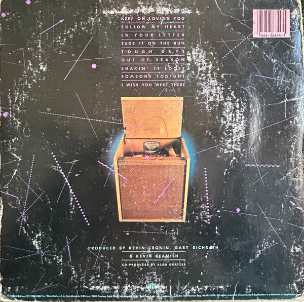 REO Speedwagon : Hi Infidelity (LP, Album, Ter)