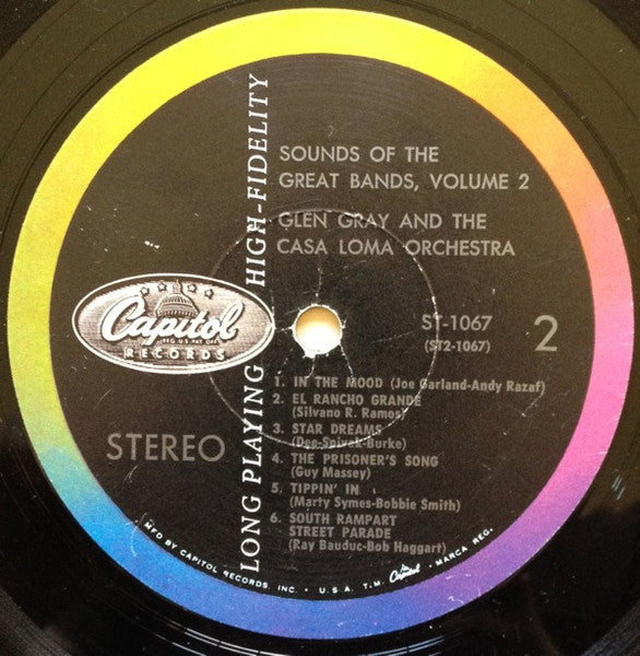 Glen Gray And The Casa Loma Orchestra* : Sounds Of The Great Bands Volume 2 (LP, Album)