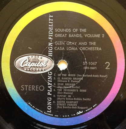 Glen Gray And The Casa Loma Orchestra* : Sounds Of The Great Bands Volume 2 (LP, Album)
