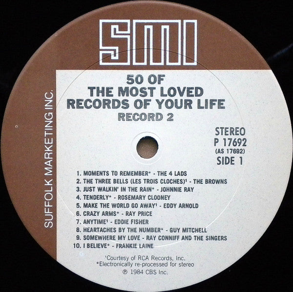 Various : 50 Of The Most Loved Records Of Your Life Record No. 2 (LP, Comp)