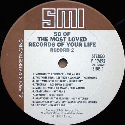 Various : 50 Of The Most Loved Records Of Your Life Record No. 2 (LP, Comp)