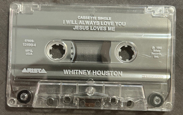 Whitney Houston : I Will Always Love You (Cass, Single)