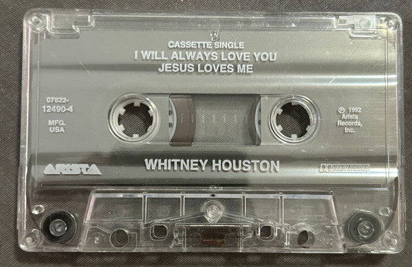 Whitney Houston : I Will Always Love You (Cass, Single)