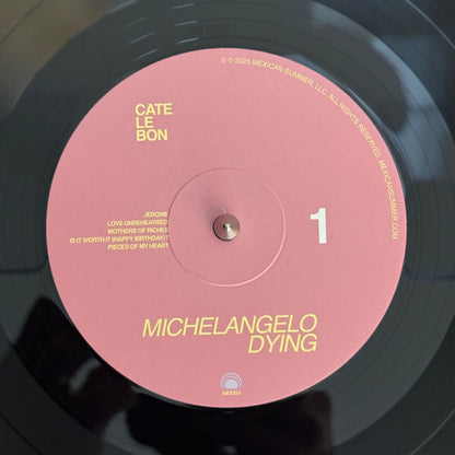 Cate Le Bon : Michelangelo Dying (LP, Album)