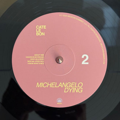 Cate Le Bon : Michelangelo Dying (LP, Album)