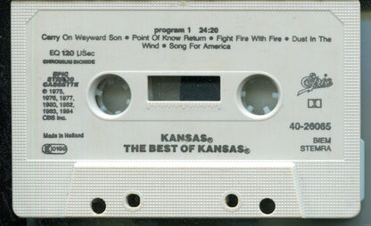 Kansas (2) : The Best Of Kansas (Cass, Comp)