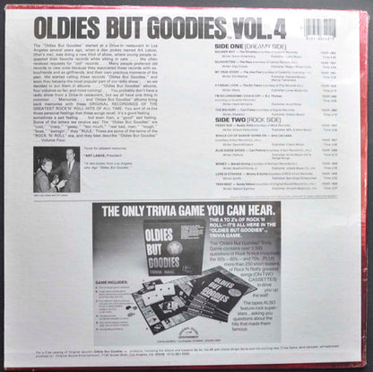 Various : Oldies But Goodies, Vol. 4 (LP, Comp, Rec)
