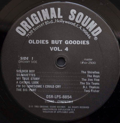 Various : Oldies But Goodies, Vol. 4 (LP, Comp, Rec)