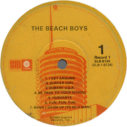 The Beach Boys : The Beach Boys (2xLP, Comp)