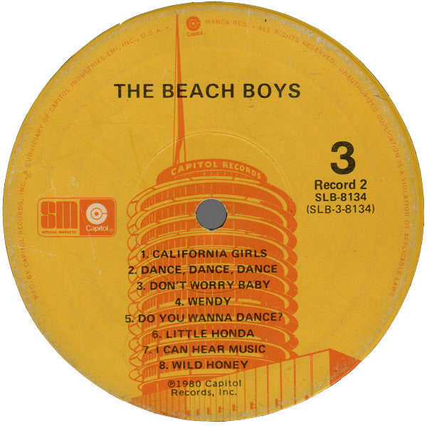 The Beach Boys : The Beach Boys (2xLP, Comp)