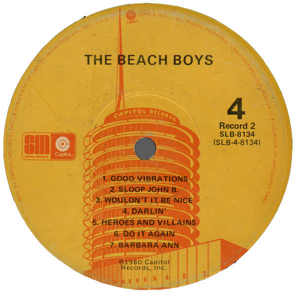 The Beach Boys : The Beach Boys (2xLP, Comp)