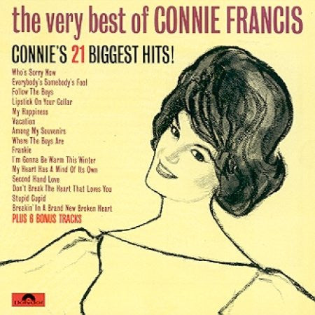 Connie Francis : The Very Best Of Connie Francis (CD, Comp, Club)