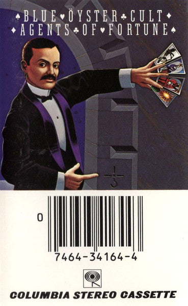 Blue Öyster Cult : Agents Of Fortune (Cass, Album, RE, Bar)